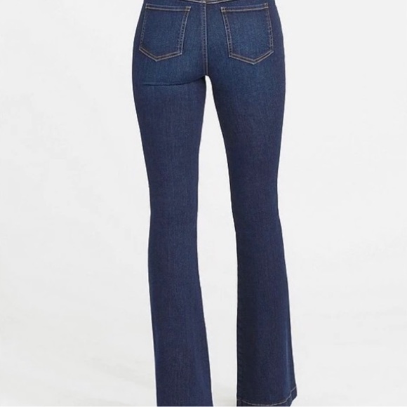 SPANX flare denim pull-on jeans midnight - Picture 3 of 4